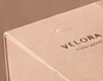 Velora packaging box